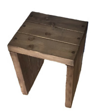 Rustic Side Table/ Living Room