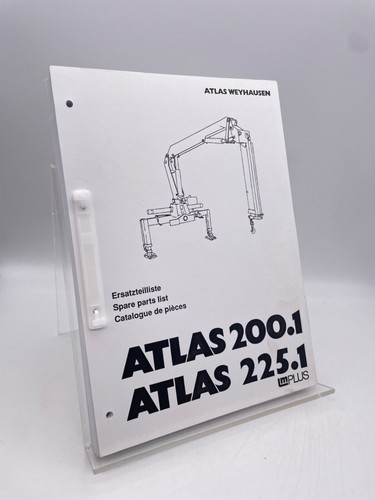 Atlas crane 200 - crane, parts
