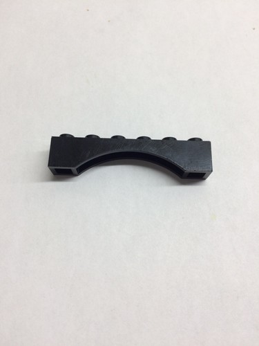 Lego 3455 1x6 - , black