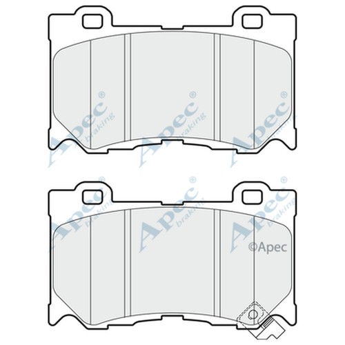 Brake pads set - set, fx