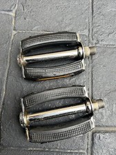 Union Black Reflector Pedals For Raleigh Chopper Vintage Bicycle