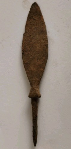 Ancient roman iron leaf shaped - ancient, leaf-shaped
