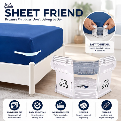 Sheet friend bed holder - friend,