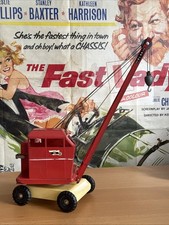 Triang Jones KL 44 Mobile Crane Vintage Working Mechanism. Tinplate 1950’s