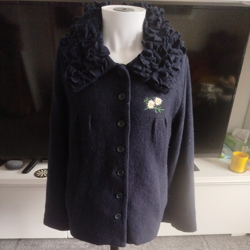 Hippie boiled wool - jacket, l