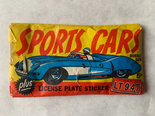 1961 topps sports cars - sports, 5c