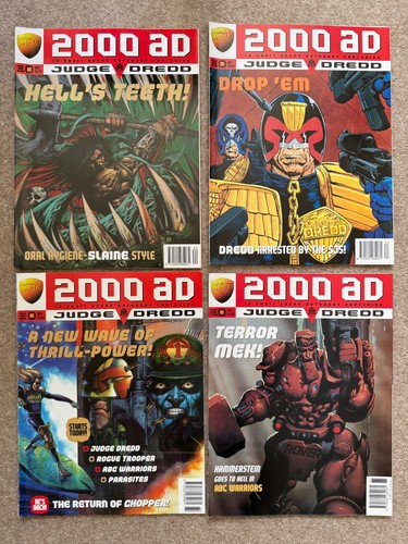 2000ad comics x10 continuous - 2000ad,