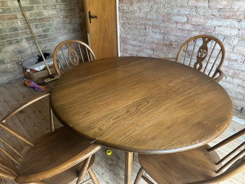 Ercol drop lead - dining, table