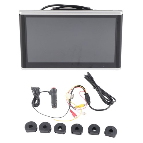 Car headrest video player - headrest,