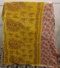 Vintage Kantha Quilt Throw