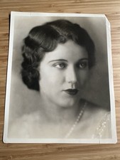 Fay Wray Beautiful Early vintage photograph Hommel circa 1920’s 1930’s 10 x 8 