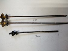 ANTIQUE CLOCK BRASS FINIAL FOR PILLAR TOPS WITH FIXING RODS