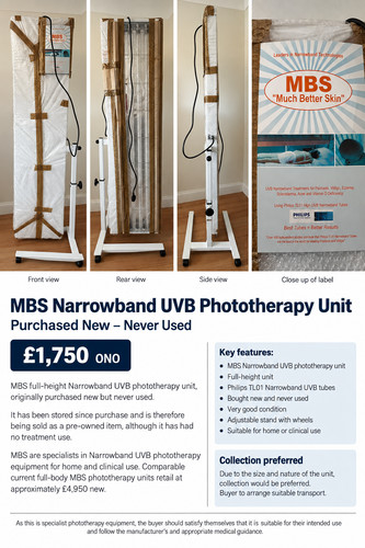 Mbs tube narrowband - narrowband, uvb