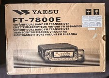 Yaesu FM FT 7800E Dual Band