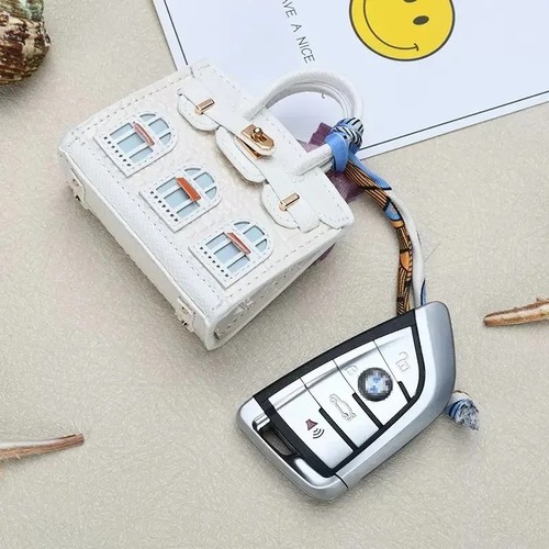 Cute mini bag keychain case - cute,