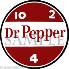3 INCH DR. PEPPER  DECAL