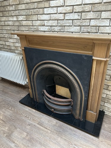 Reproduction cast iron fire - iron,