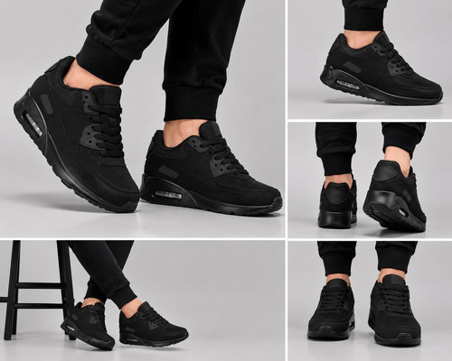 Mens air cushion trainers - mens,