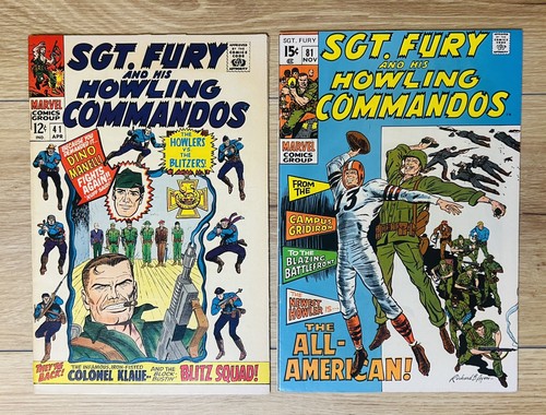 Marvel sgt fury and his - sgt.,