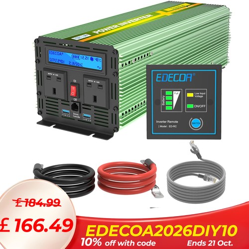 Edecoa 3000w power inverter - 3000w,