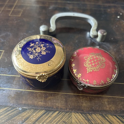 Limoges castel vintage trinket - castel,