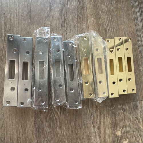 Joblot x10 steel mortice lock - steel,