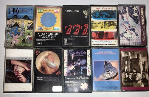 Rock pop cassette tape - 10,