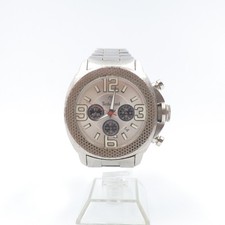 Timberland QT727304 Chronograph 45mm Men's Quartz Watch Silver Stainless Steel