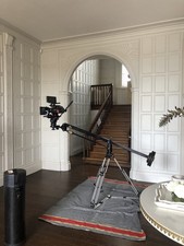 Ronford Baker Tripod & Sachtler 20p Head & Cinekinetic Jib Arm (100mm bowl)