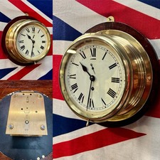 Superb Large Solid Brass Ships