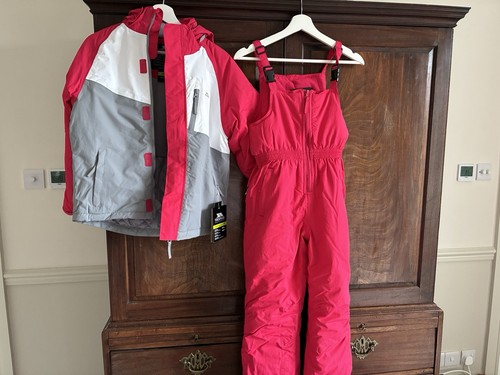 Trespass girls pink ski - ski, outfit