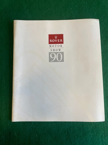 Rover motor show - motor, 1990