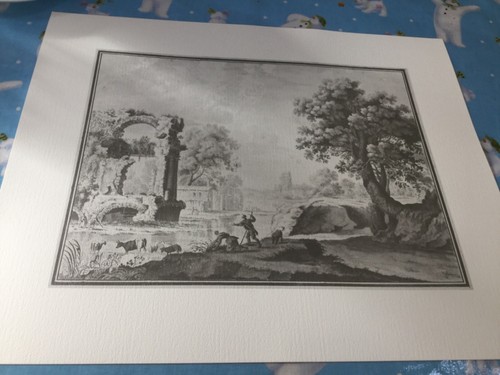 Spode blue italian print - blue,