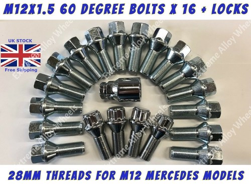 Alloy wheel bolts locks fits - wheel,