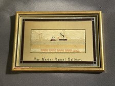 Antique Stevens Silk Woven Art