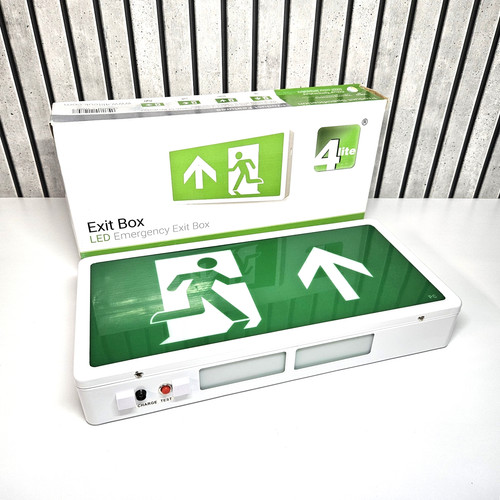 4lite exit box led emergency - led,