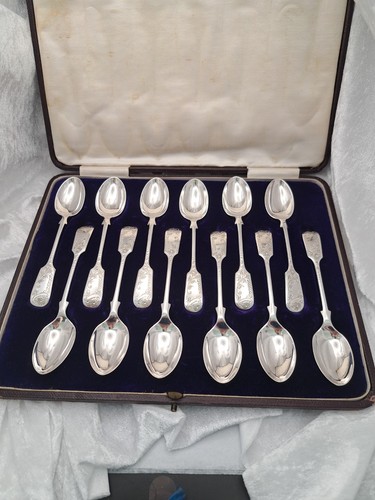 Cased set edwardian - set,