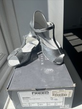 Sz 12 Silver Glitter Tbar Kids