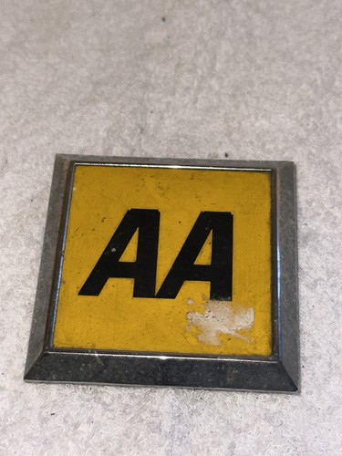 Vintage square car - vintage, badge