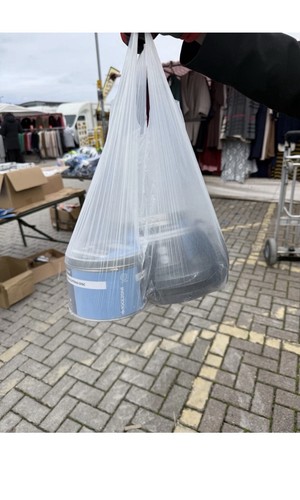 Large vest carrier bags heavy - large,