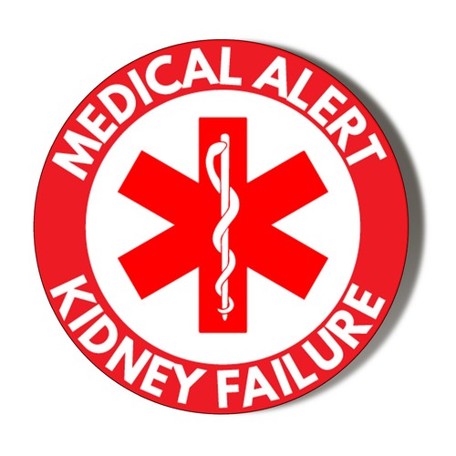 Medical alert kidney - -, failure