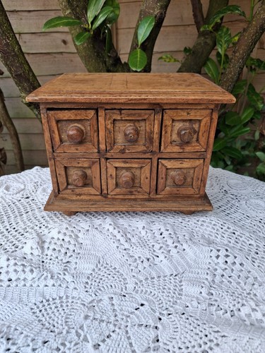Vintage table top wooden spice