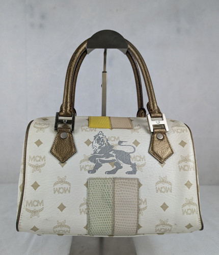 Authentic mcm leather bag - leather,