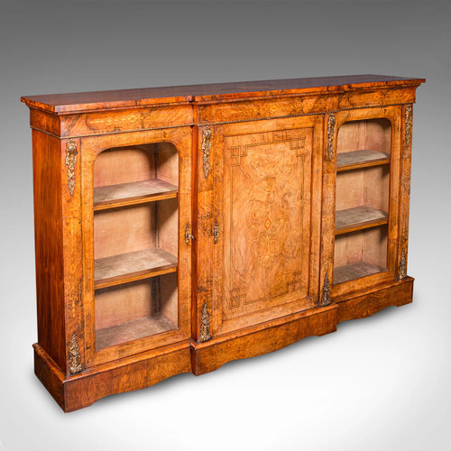Antique display bookcase - display,