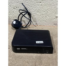 August DVB415 Freeview HD Receiver & Media Player Black Digital Screen USB SCART