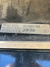 Whirlpool oven stove, black