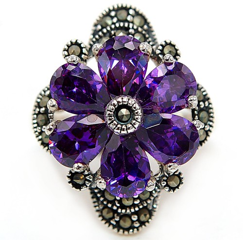 8ct amethyst 925 - 925, solid