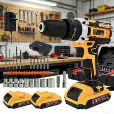 2 Battery Cordless Combi Drill