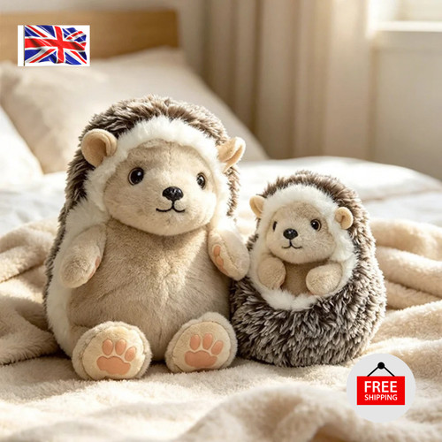 Cute hedgehog plush - hedgehog, doll