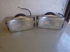 Pair of vintage  Wipac spot lamps,   Part number 28136   Tested and working.